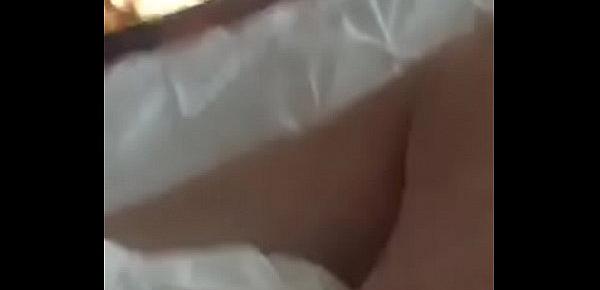  playing watching porn as she wanks my cock